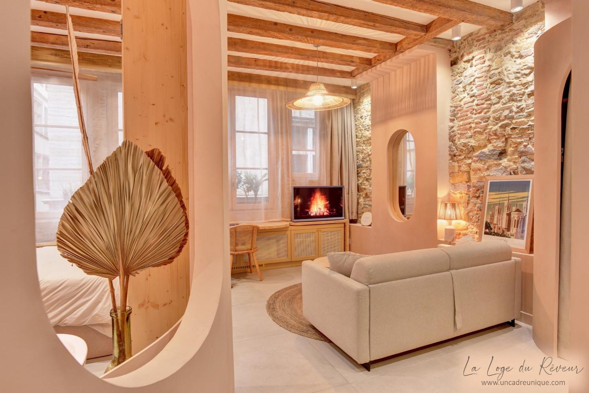 La Loge Du Reveur - Spa - Vieux-Lyon Zewnętrze zdjęcie