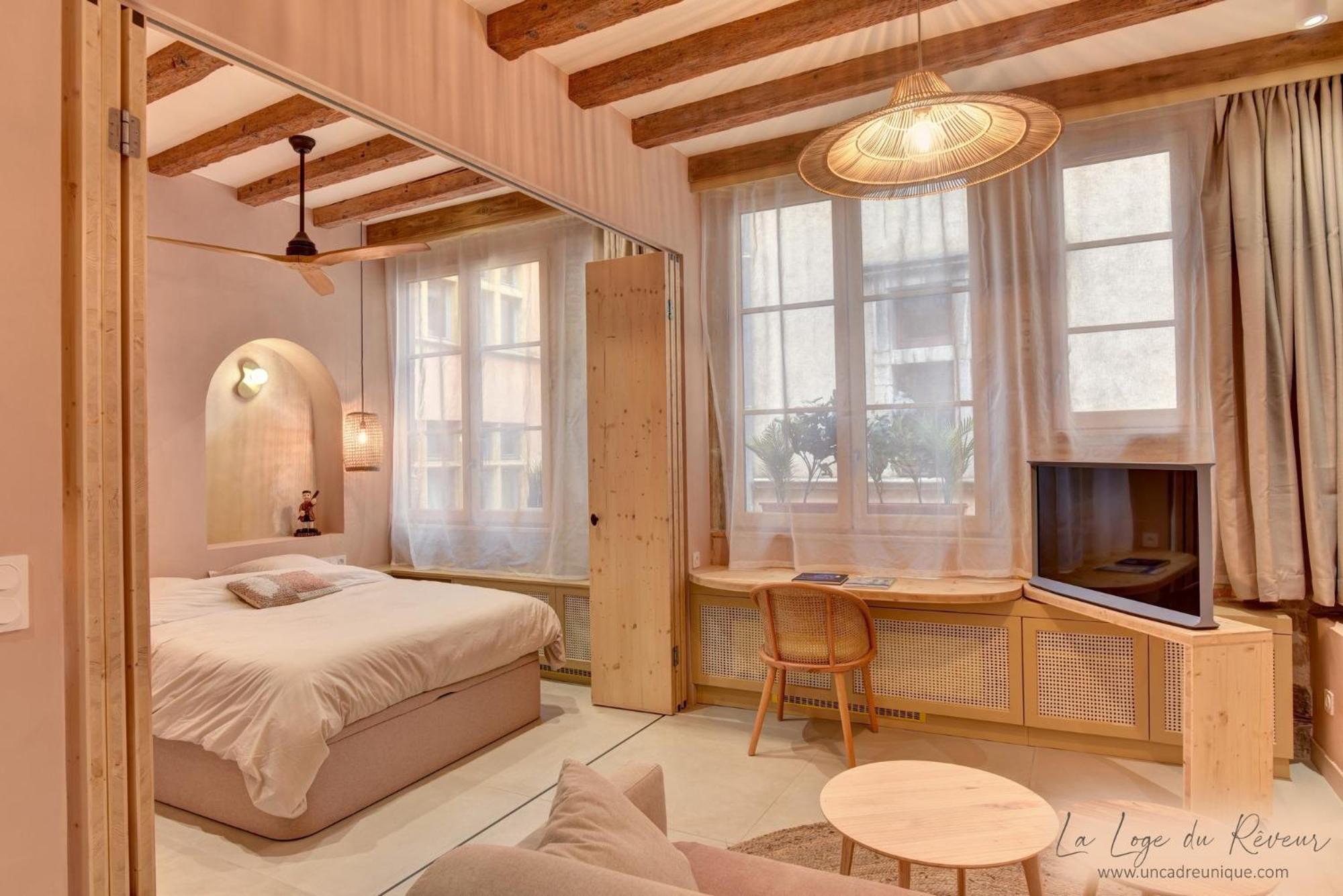 La Loge Du Reveur - Spa - Vieux-Lyon Zewnętrze zdjęcie